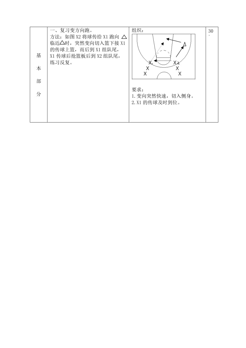 2019-2020年高中体育与健康 篮球模块教学教案.doc_第2页