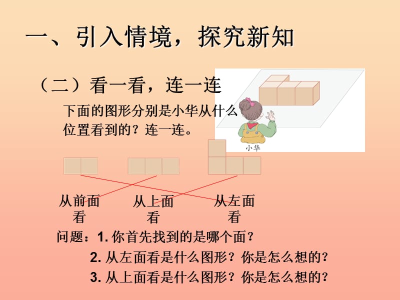 2019春四年级数学下册 2.1《观察物体》（例1）课件 （新版）新人教版.ppt_第3页