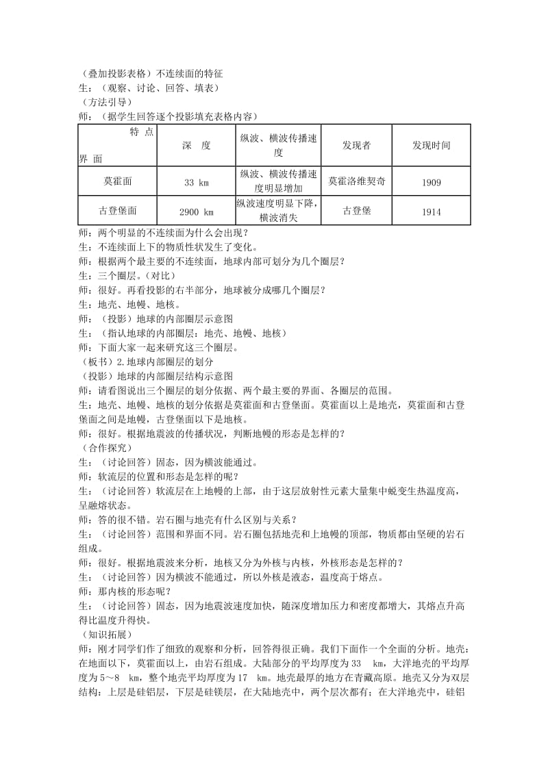 2019-2020年高中地理《地球的圈层结构》教案（5） 中图版必修1.doc_第3页