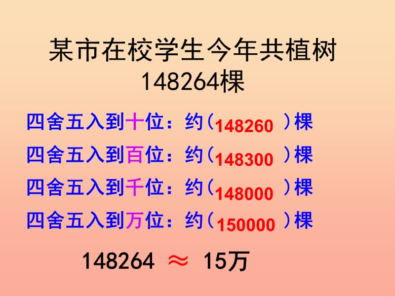 四年级数学上册 一 认识更大的数 5《近似数》教学课件2 北师大版.ppt_第3页