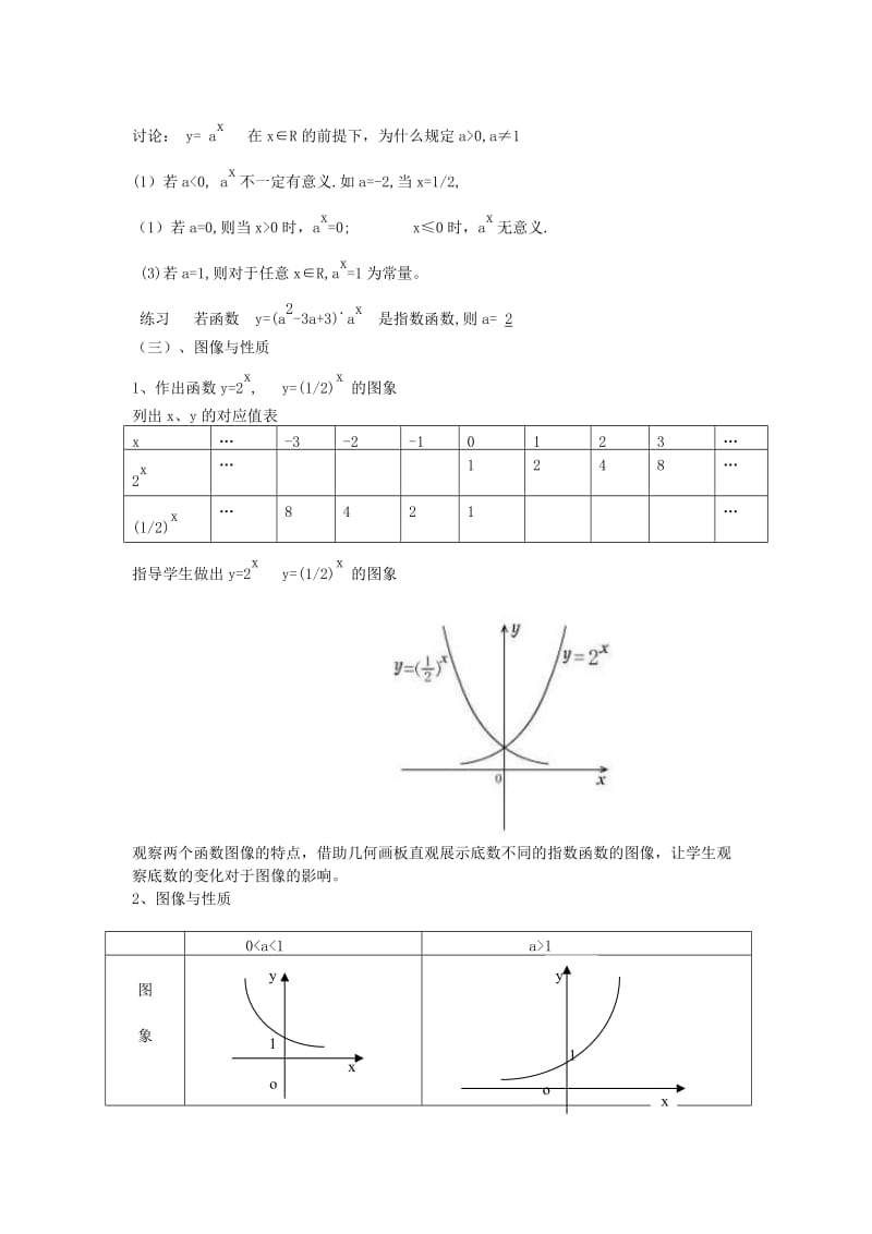 2019-2020年高中数学《指数函数》教案2苏教版必修1.doc_第2页