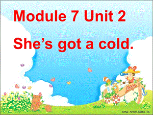 三年級(jí)英語上冊(cè) Unit 2 She’s got a cold課件1 外研版.ppt