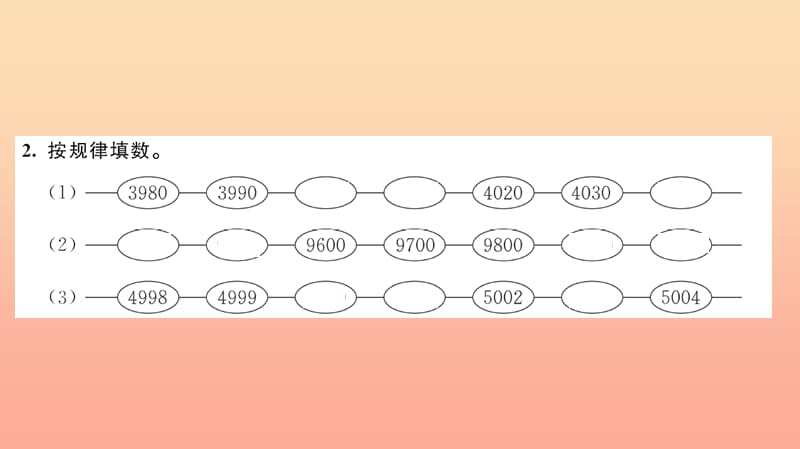 二年级数学下册 七 万以内数的认识 第6课时 练习课习题课件 新人教版.ppt_第3页