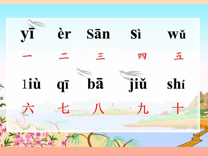 一年级语文上册 第1课 一去二三里课件2 冀教版.ppt_第3页