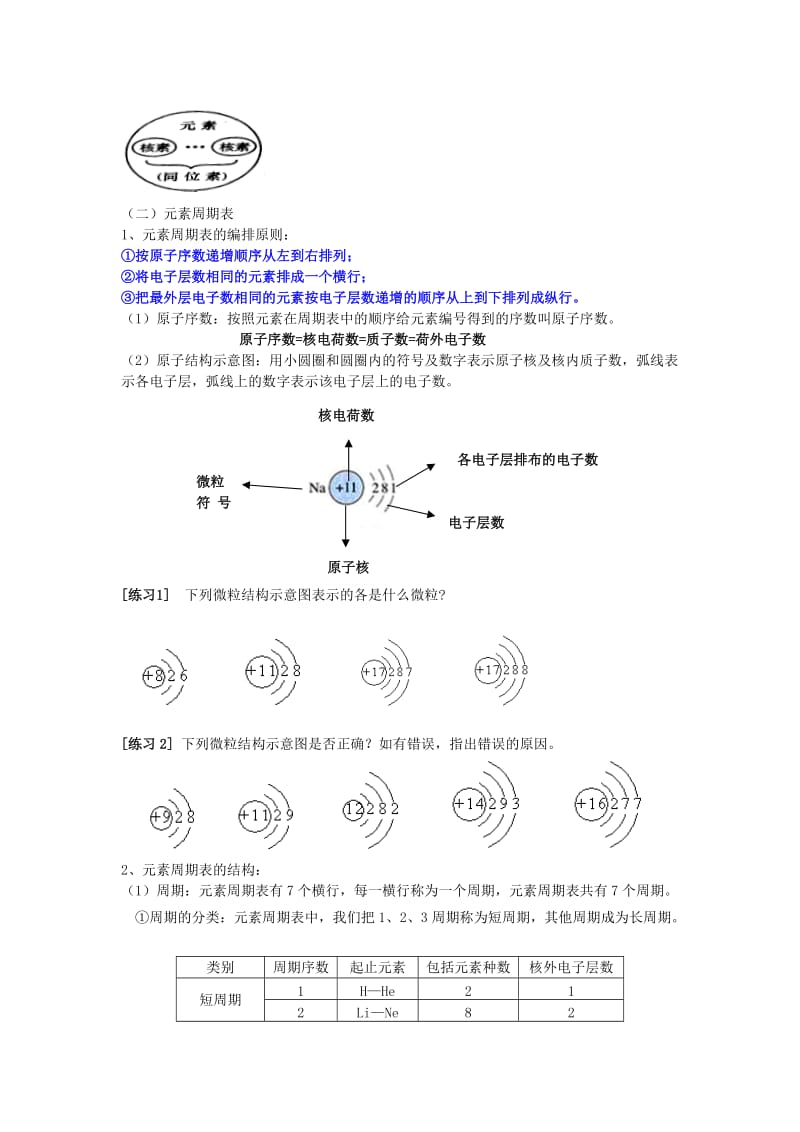 2019-2020年高中化学 第一章第一节 元素周期表教案3 新人教版必修2.doc_第3页