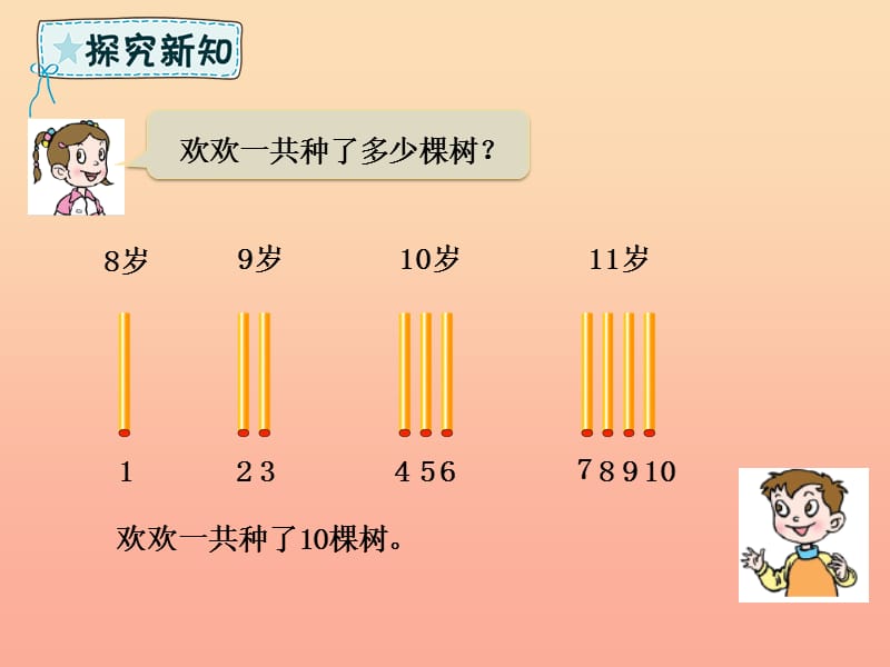 一年级数学下册 第7章 大海边—100以内数的加减法（二）7.6 智慧广场 表格列举法课件 青岛版六三制.ppt_第3页