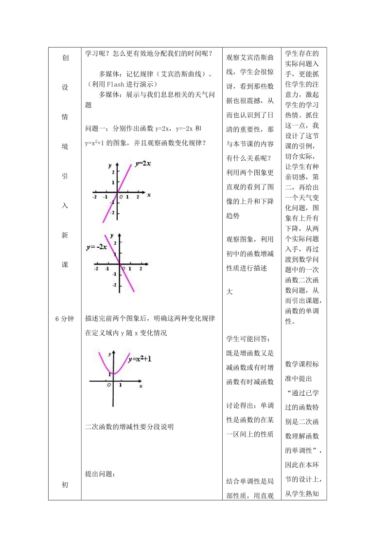 2019-2020年高中数学2.1.3函数的单调性教案新人教B版必修1.doc_第2页