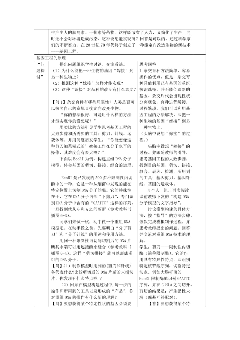 2019-2020年高中生物《基因工程及其应用》教案12 新人教版必修2.doc_第2页