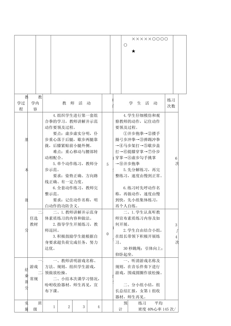 2019-2020年高一体育 仰卧起坐教案.doc_第2页