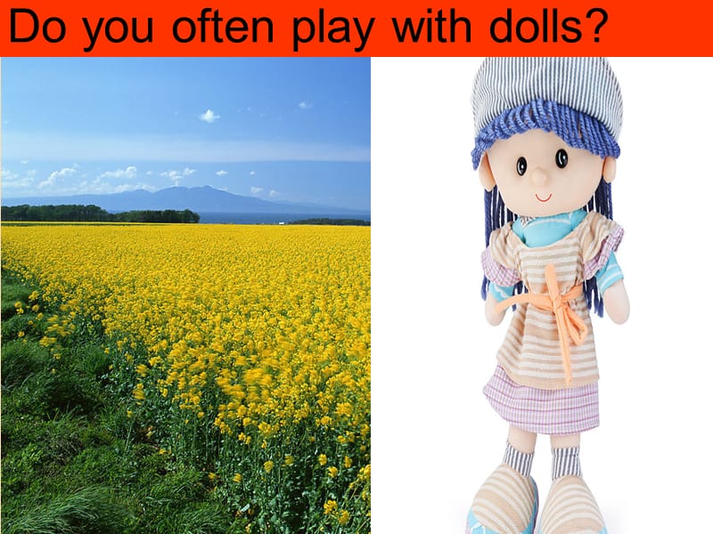 六年级英语上册 Module 8 Unit 1 Do you often play with dolls课件外研版.ppt_第1页