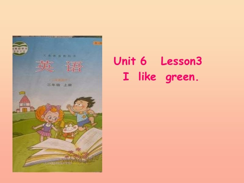 三年级英语上册 Unit 6 Lesson 3 I Like Green课件3 鲁科版.ppt_第1页