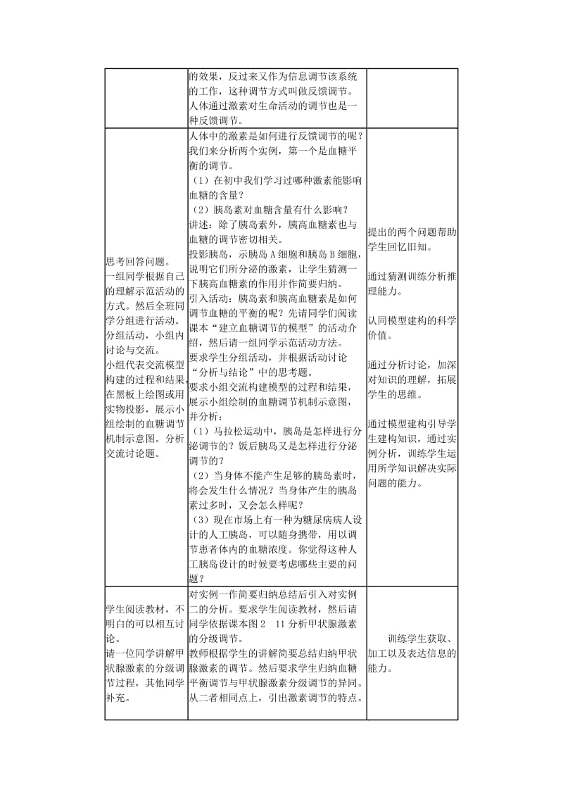 2019-2020年高中生物《通过激素的调节》教案8新人教版必修3.doc_第3页