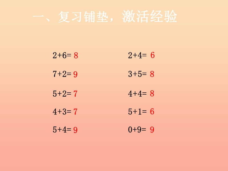 2019秋一年级数学上册 第5单元 6-10的认识和加减法（10的加减法）课件1 新人教版.ppt_第2页