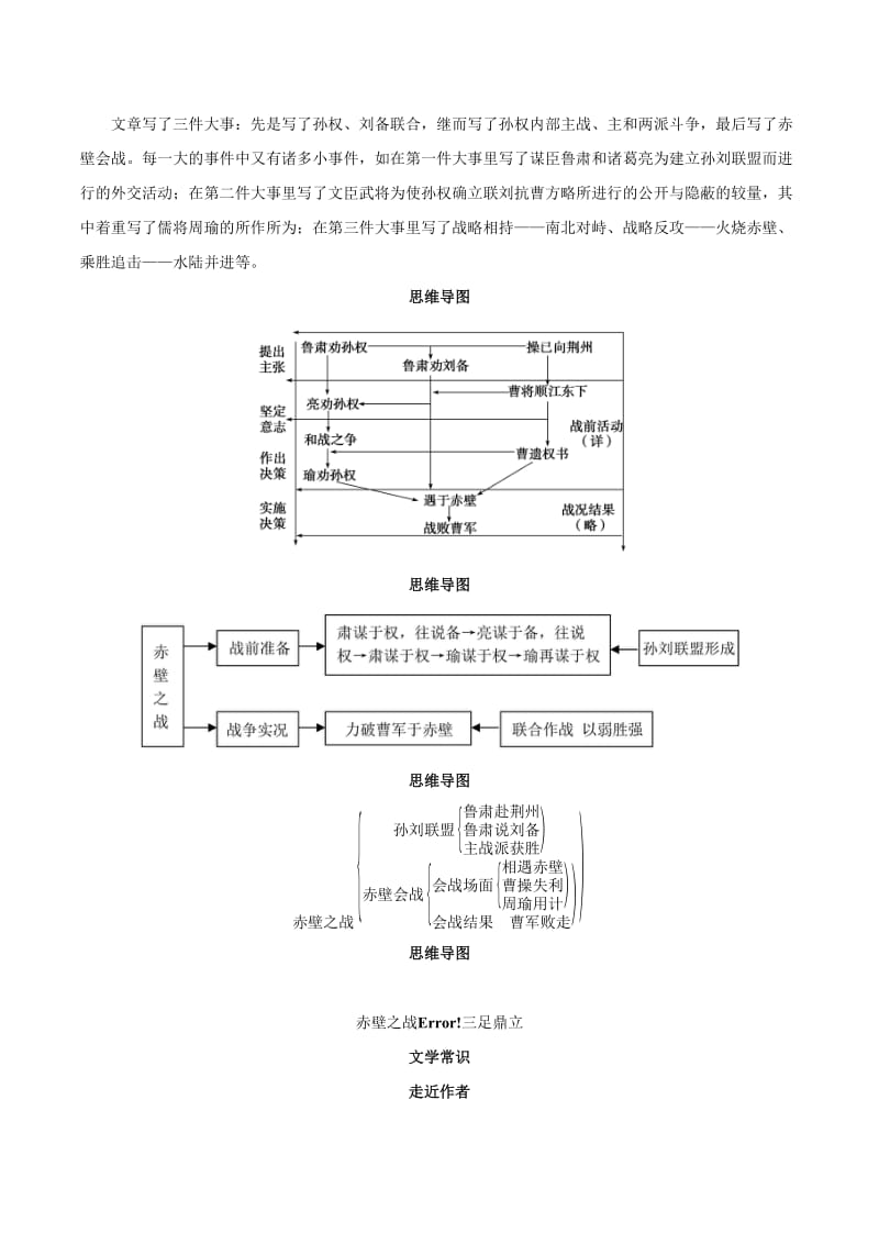 2019-2020年高中语文 9《赤壁之战》教案 鲁人版必修1.doc_第3页