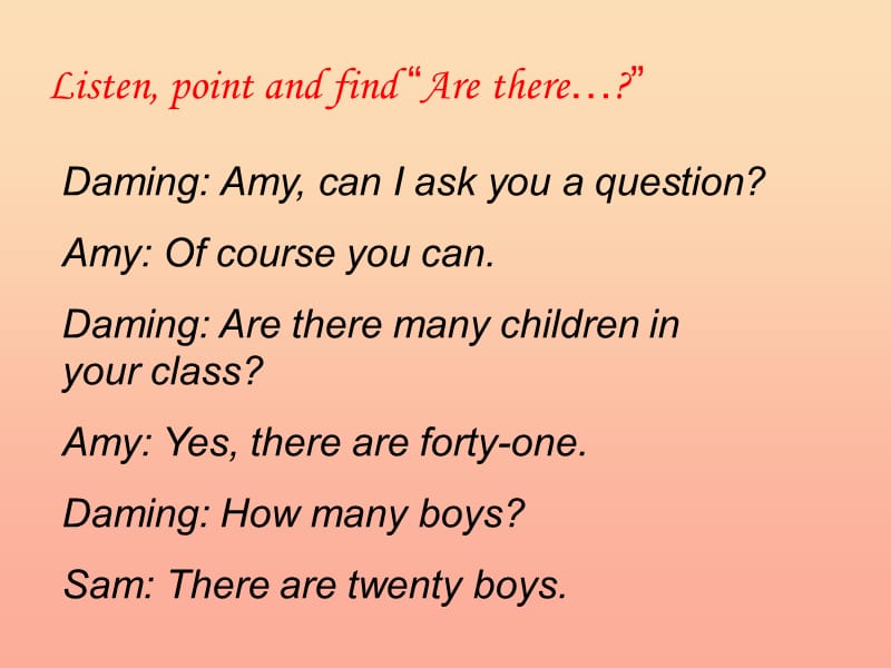 三年级英语下册 module 7 unit 1 are there many children in your class课件1 外研版.ppt_第3页