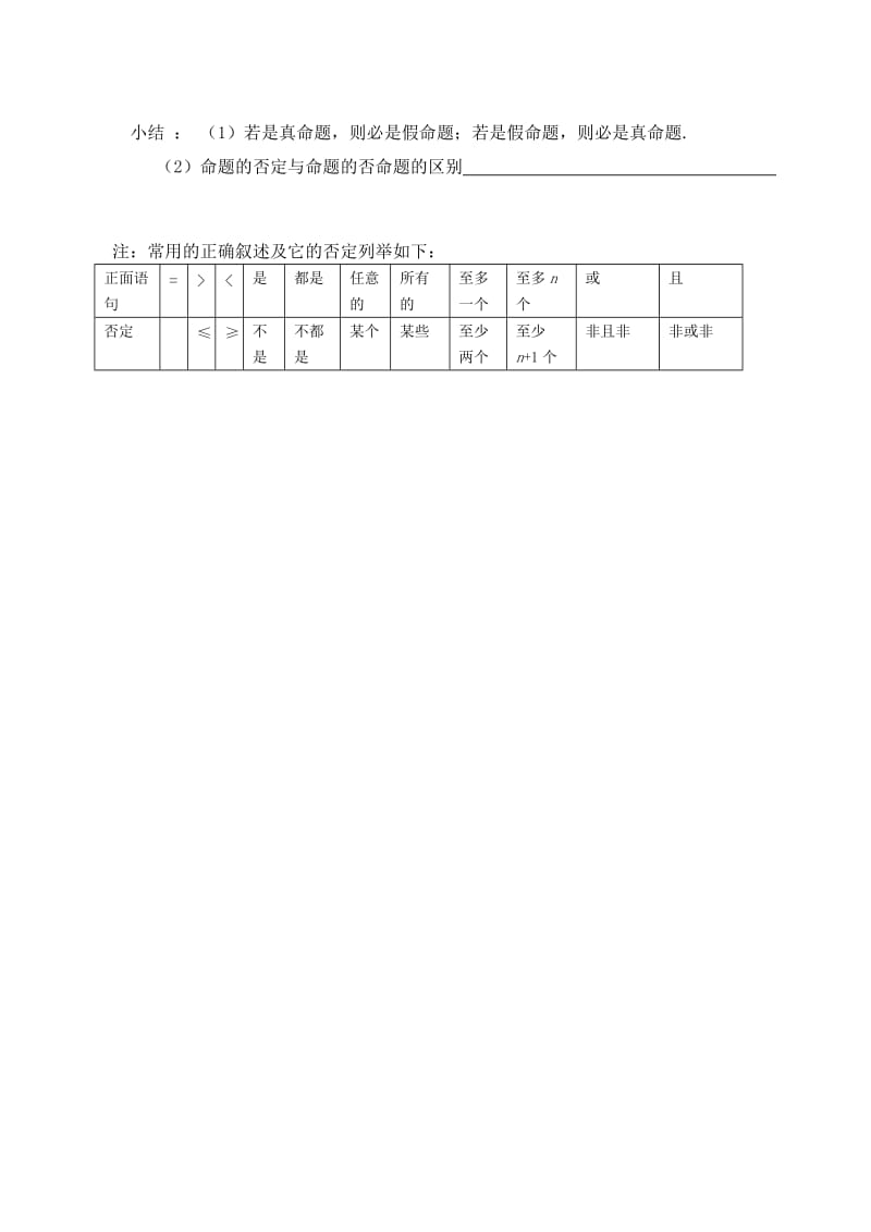 2019-2020年高中数学 1.21 简单的逻辑联结词(1)教案 苏教版选修2-1.doc_第3页