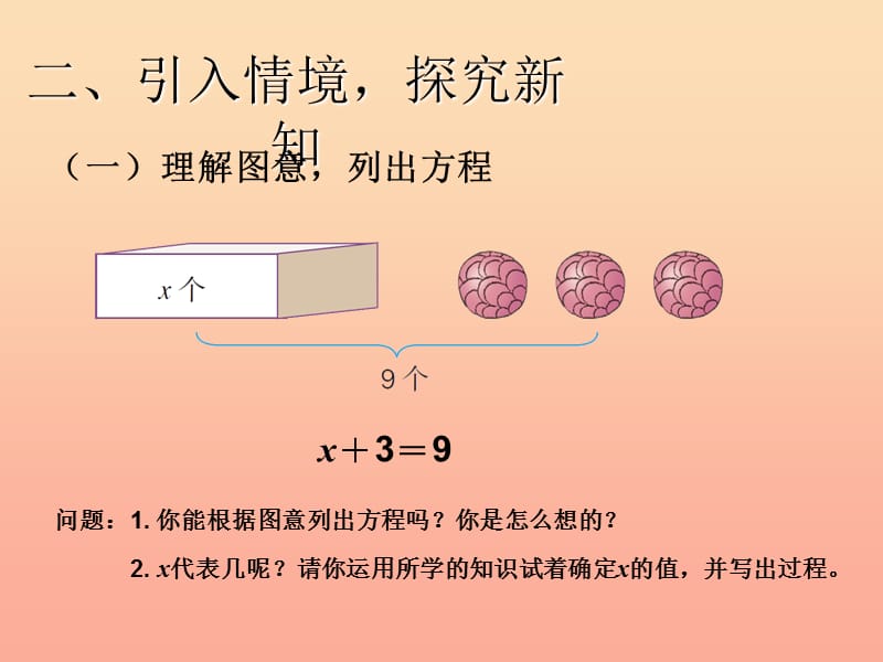 五年级数学上册 5 简易方程 解方程课件 新人教版.ppt_第3页