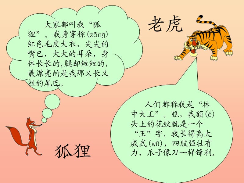 三年级语文上册第三单元狐假虎威课件3湘教版.ppt_第3页