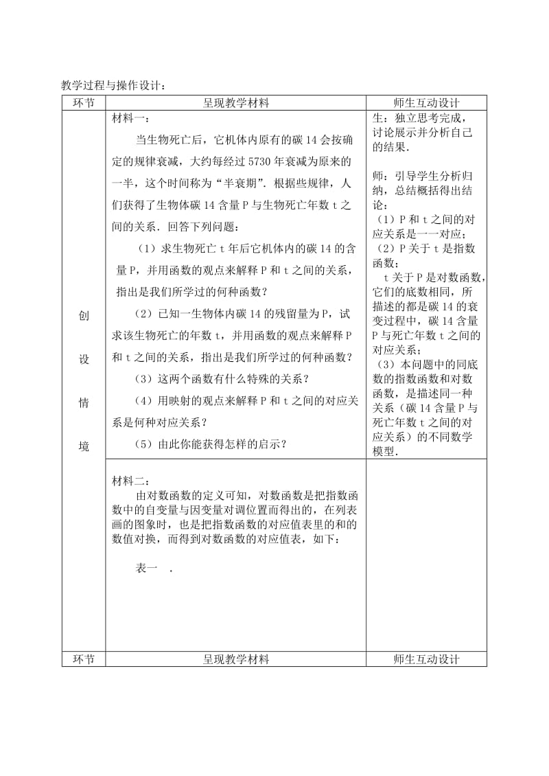 2019-2020年高中数学 1.2.2对数函数（三）教案 新人教A版必修1.doc_第2页