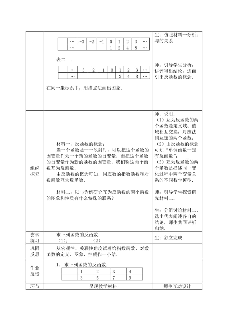 2019-2020年高中数学 1.2.2对数函数（三）教案 新人教A版必修1.doc_第3页