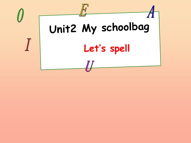 四年级英语上册Unit2Myschoolbag第三课时课件人教PEP版.ppt_第1页