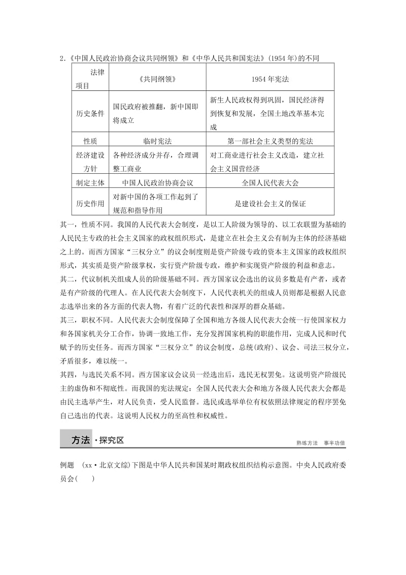 2019-2020年高中历史 第六单元 单元学习总结 新人教版必修1.doc_第3页