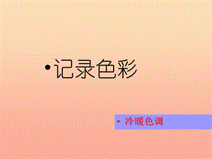 六年級美術(shù)下冊 第3課《記錄色彩》課件3 新人教版.ppt