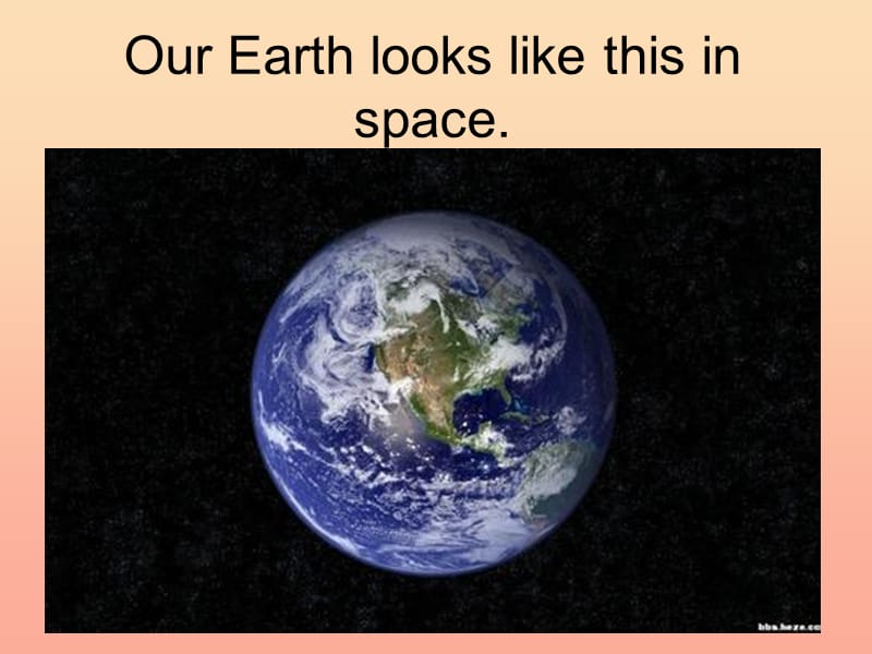 2019春六年级英语下册 Unit 5《Our Earth looks like this in space》课件7 （新版）湘少版.ppt_第1页