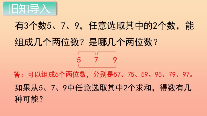 二年级数学上册 第8单元 数学广角—搭配（一）第2课时 简单的组合课件 新人教版.ppt_第2页