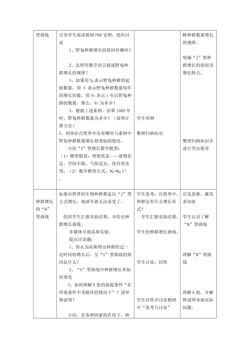 2019-2020年高中生物《种群数量的变动》教案6 中图版必修3.doc_第3页