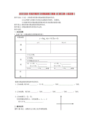 2019-2020年高中數(shù)學(xué)《對(duì)數(shù)函數(shù)》教案20 新人教A版必修1.doc