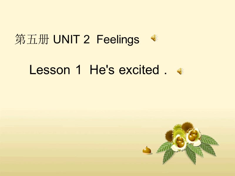 五年级英语上册 Unit 2 Lesson 1 He’s excited课件1 鲁科版.ppt_第2页