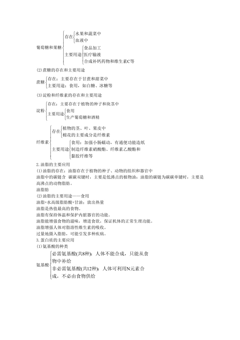 2019-2020年高中化学《基本营养物质》教案6 新人教版必修2.doc_第3页