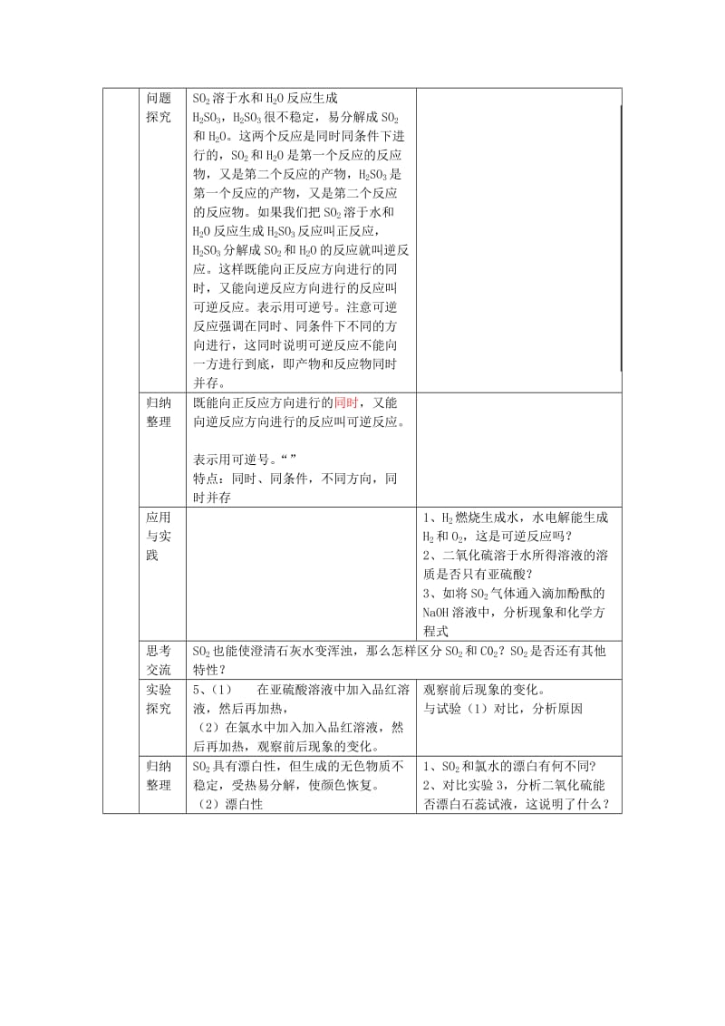 2019-2020年高中化学《硫和氮的氧化物》教案20 新人教版必修1.doc_第2页