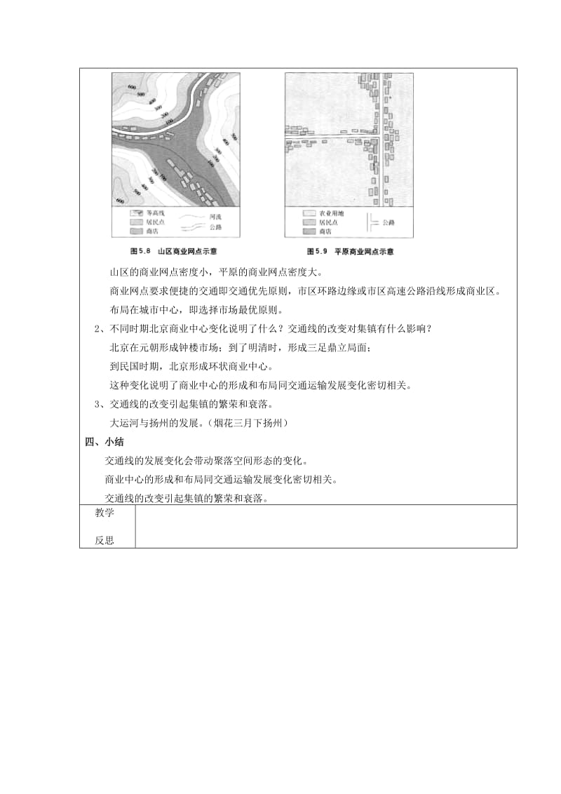 2019-2020年高中地理 第5章第2节 交通运输方式和布局变化的影响1新课教学过程 新人教版必修2.doc_第3页