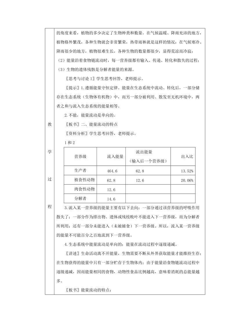 2019-2020年高中生物 5.2《生态系统的能量流动》同步教案 新人教版必修3.doc_第3页