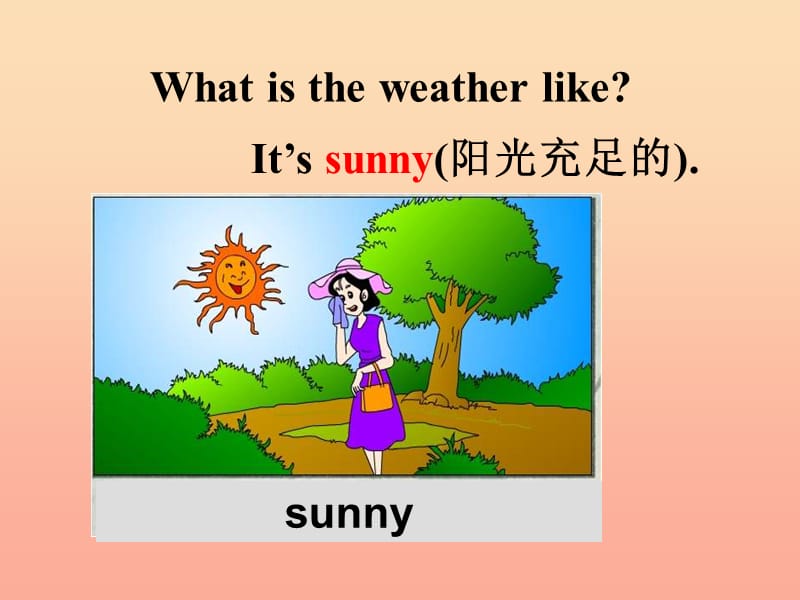 二年级英语下册《Unit 2 Weather》（Lesson 58）课件 人教新起点.ppt_第3页