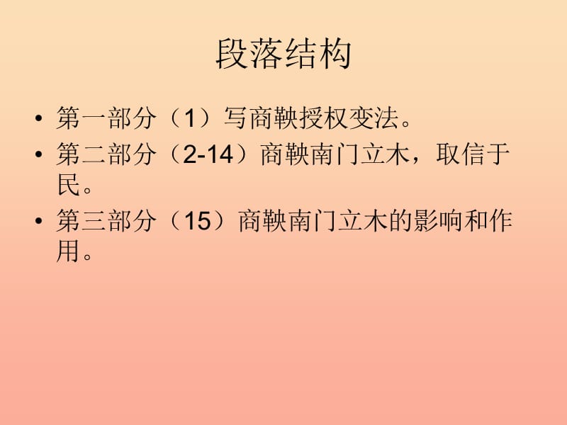 六年级语文下册 第2单元 6《商鞅南门立木》课件1 语文S版.ppt_第3页