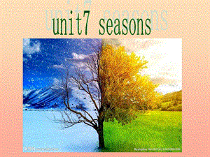 2019春四年級(jí)英語下冊(cè) Unit 7《Seasons》課件2 （新版）閩教版.ppt