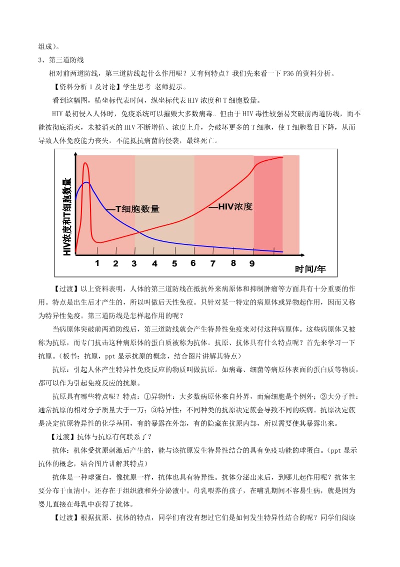 2019-2020年高中生物《第二章 动物和人体生命活动的调节 第4节 免疫调节》教案 新人教版必修3 .doc_第2页