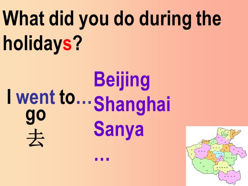 六年级英语上册Unit1Whatdidyoudoduringtheholidays课件4湘少版.ppt_第3页