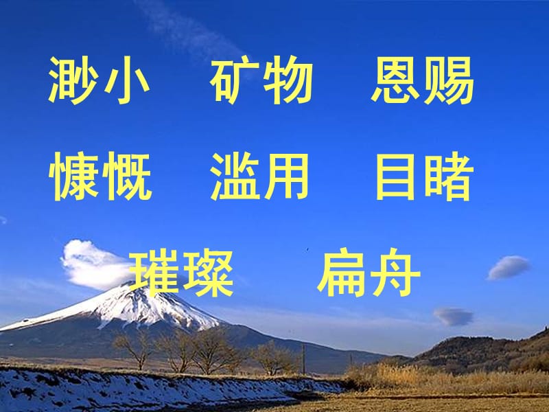 四年级语文上册《地球只有一个》课件2 教科版.ppt_第2页