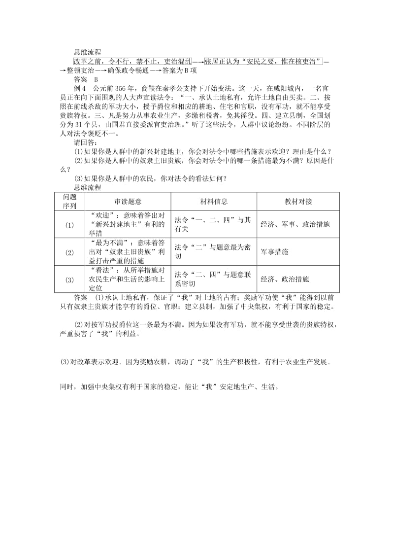 2019-2020年高中历史 第二单元 单元学习小结 岳麓版选修1.doc_第3页