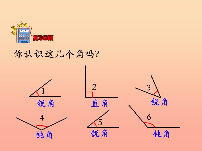 四年级数学上册 第4单元 线和角（角的分类）教学课件 冀教版.ppt_第3页