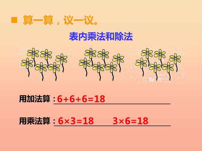 2019秋二年级数学上册 第七单元 总复习课件1 西师大版.ppt_第3页