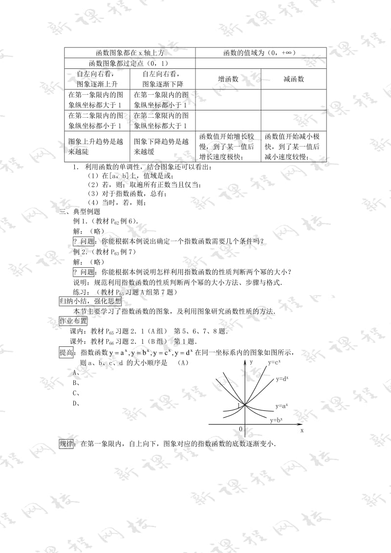 2019-2020年高中数学《指数函数及其性质》教案21 苏教版必修1.doc_第2页