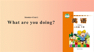 2020版二年级英语下册 Module 4 Unit 1 What are you doing课件1 外研版.ppt