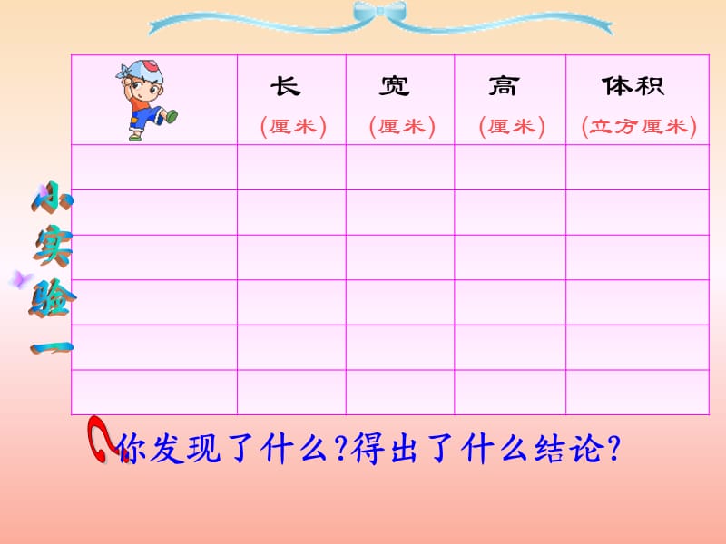 五年级数学下册 长方体和正方体体积计算公式课件 西师大版.ppt_第3页