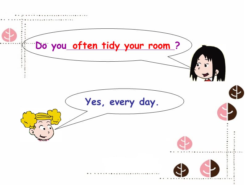 六年级英语上册 Unit 1 Do you often tidy your room课件2 外研版.ppt_第3页