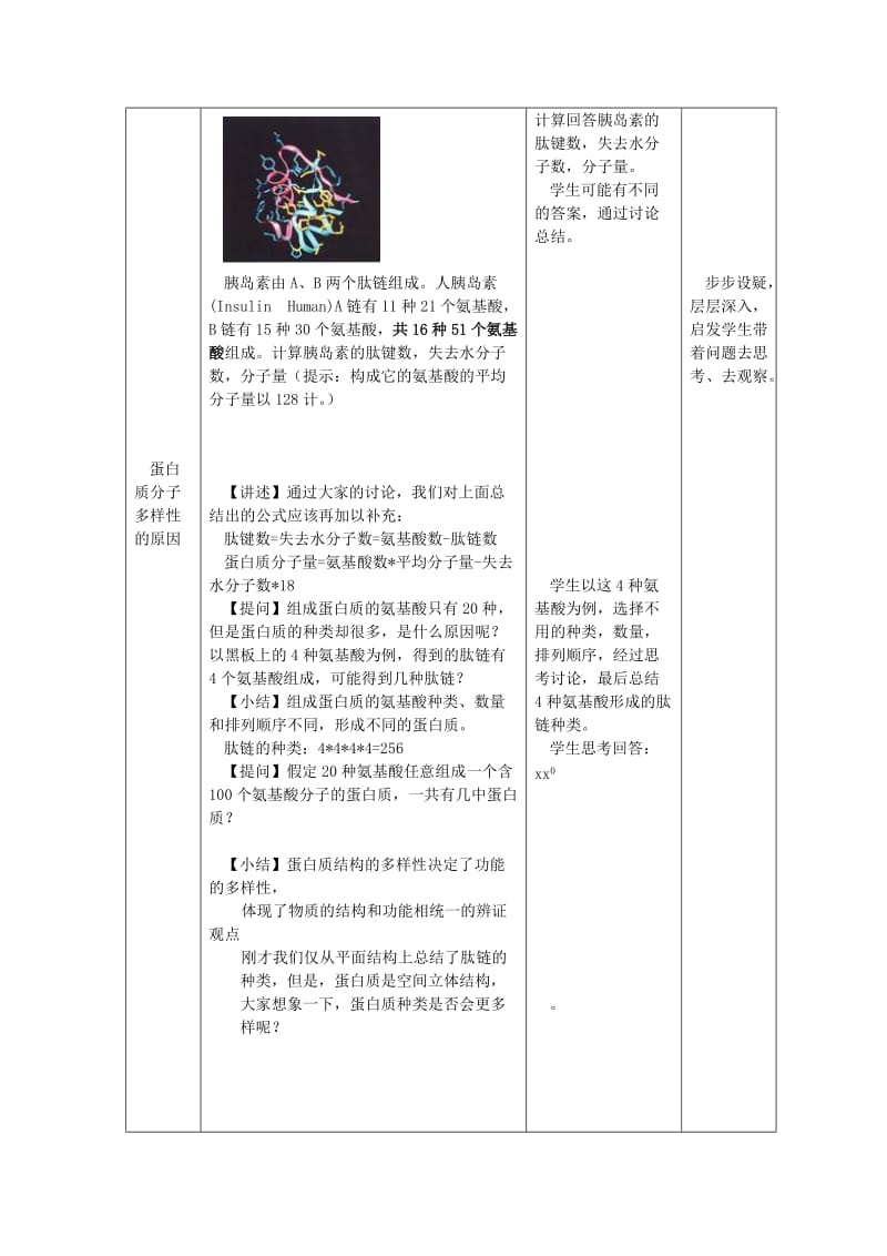 2019-2020年高中生物《有机化合物及生物大分子》教案2 浙科版必修1.doc_第3页